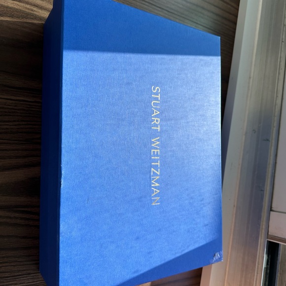 Stuart Weitzman ankle boots with pearl suede tan colour size 7.5 - Picture 6 of 8